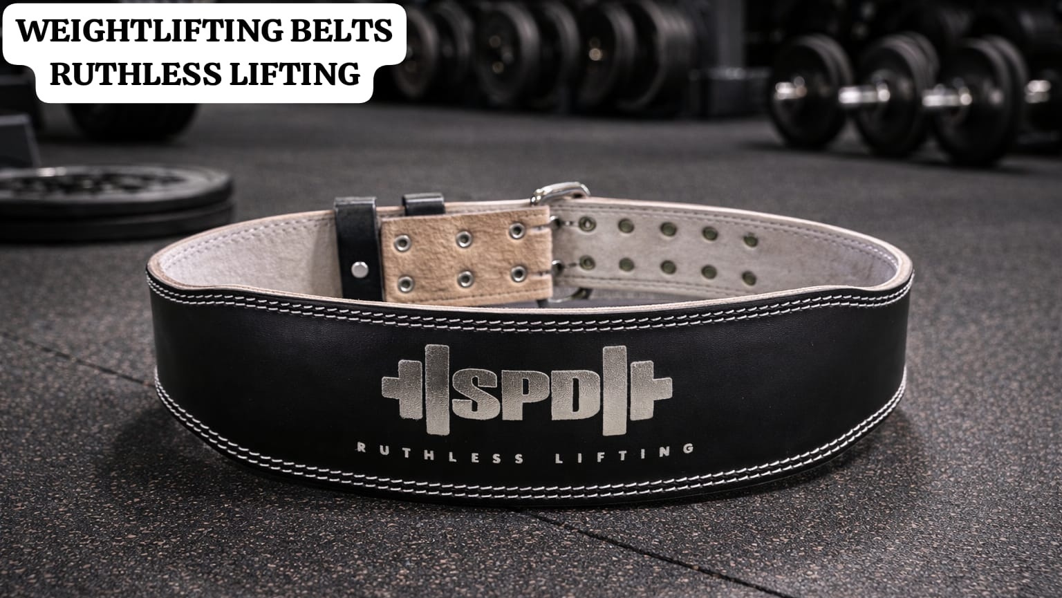 SPD - WEIGHTLIFTING BELTS RUTHLESS LIFTING