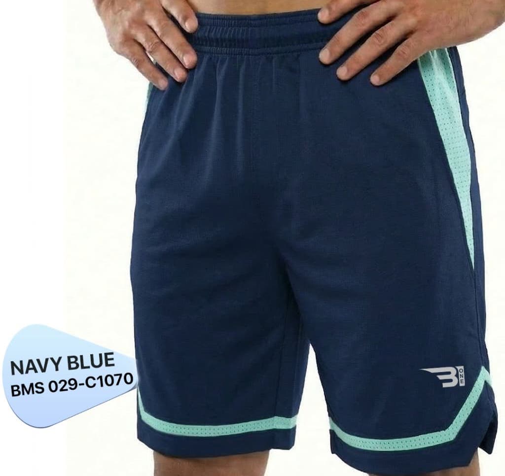 B1 AESTHETICS - MEN'S RETRO SHORT (NAVY BLUE)